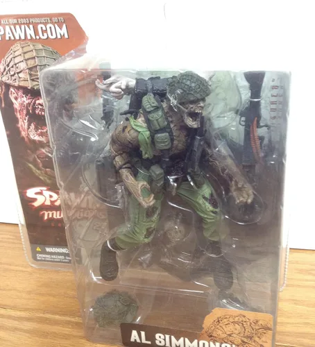 Vista 2 de McFarlane Spawn Mutations serie 23figura de acción al Simmons