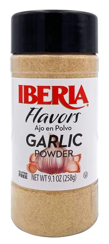 Vista 2 de Iberia Ajo en polvo, 9.1 onzas (paquete de 2)