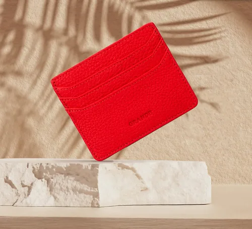 Vista 2 de Grande -3633 Estuches para tarjetas, Rojo -, Minimalista
