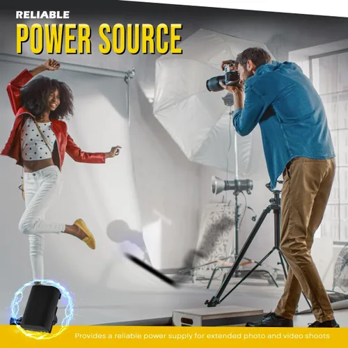 Vista 4 de BM Premium Paquete de 2 baterías LP-E6NH de alta capacidad para cámaras Canon EOS R, EOS R5, EOS R6, EOS R6 II, EOS R7, EOS 90D, EOS 60D, EOS 70D