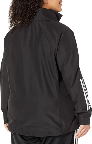 Vista 3 de adidas Women's BSC 3-Stripes Rain.rdy Jacket