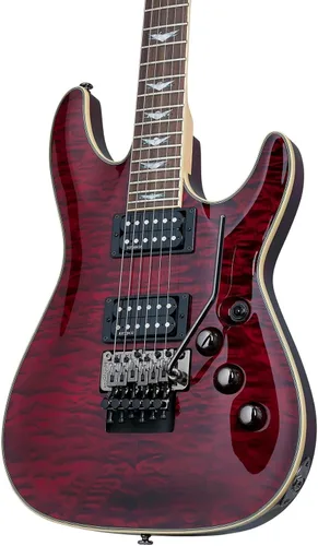 Vista 5 de Schecter Guitarra Eléctrica Omen Extreme-6 FR - Cereza Negra