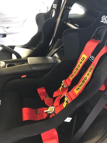 Vista 4 de iJDMTOY Adaptadores de soporte de montaje lateral en forma de L de 90 grados de ajuste universal compatibles con asiento de carreras