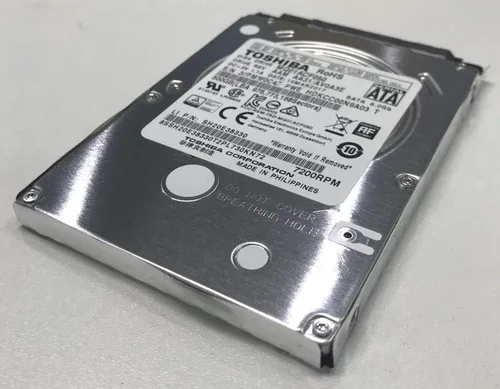 Vista 2 de Toshiba Mq01acf050 - 500gb 7200rpm 2.5" Sata Hd