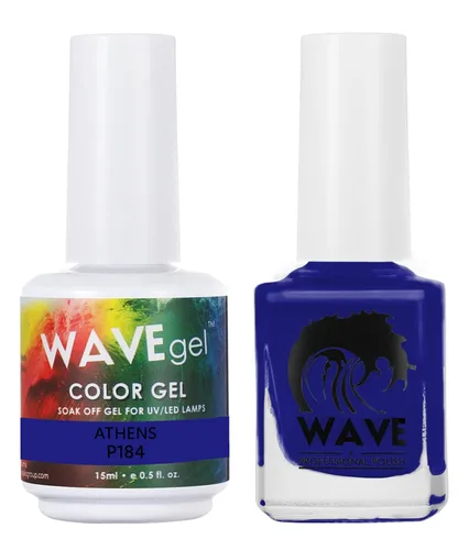 Vista 167 de WAVEGEL - Juego dúo de gel y esmalte de uñas a juego - Colección Simplicity - #P109 Blizzard I 0.5 onzas