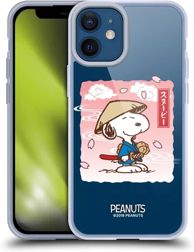 Vista 83 de Carcasa de gel para iPhone 7 Plus/iPhone 8 Plus, diseño de Snoopy Oriental de Peanuts, Badges