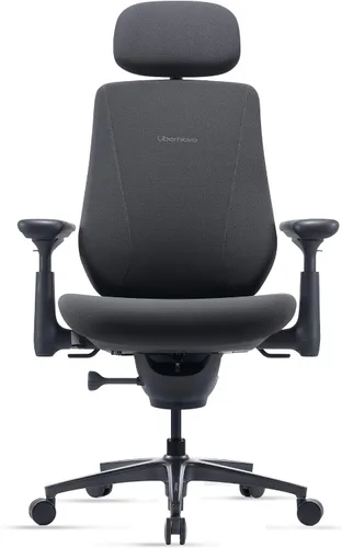 Vista 18 de LiberNovo Maxis Airflow - Silla de oficina ergonómica grande y alta