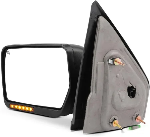 Vista 32 de SCITOO - Espejos retrovisores laterales eléctricos para camioneta Ford F-150 modelos 2004 a 2014, con calefacción y direccionales 2004-2014 F-150