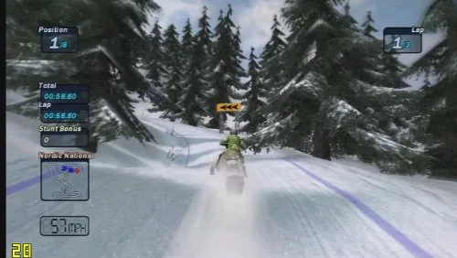 Vista 17 de Ski-Doo Snowmobile Challenge - Nintendo Wii