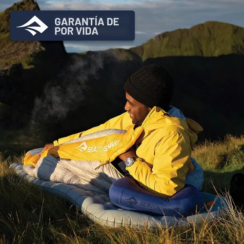 Vista 6 de Sea to Summit Aeros Premium - Almohada inflable de viaje, regular (13.4 x 9.4), color lima Ultralight inflatable travel pillow with a memory foam