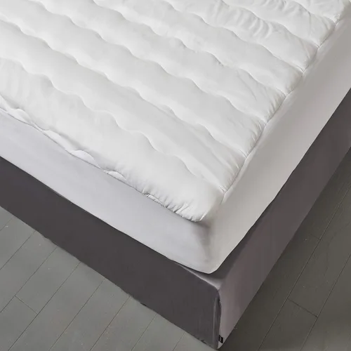 Vista 2 de Blue Ridge Home Fashions Protector de colchón impermeable sin alérgenos tamaño King – Pet Agree Basics 240 hilos, 100% algodón, funda de colchón