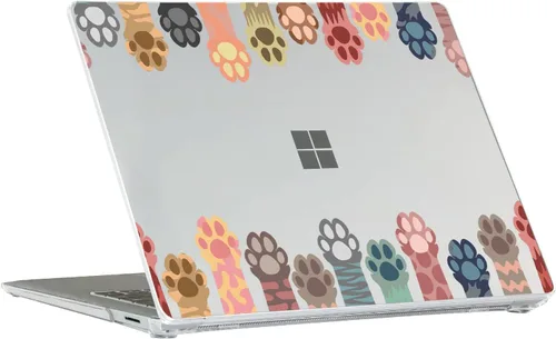 Vista 4 de Se7enline Compatible con Microsoft Surface Laptop 5 2022 de 13.5 pulgadas para Surface Laptop 4/3/2, material Alcantara 1769/1867/1958/1950