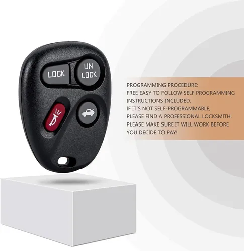 Vista 5 de Nuevo llavero de repuesto para entrada sin llave para Enviado Trailblazer con identificación FCC: MYT3X6898B GM # 15051014, 15008008, 15008009 (par)