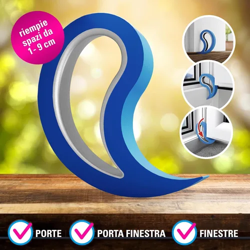 Vista 19 de Stoppy - Tope para puertas y ventanas, cuña multifuncional, gancho conveniente para puertas, abrazadera para ventanas, mantenga puertas y ventanas