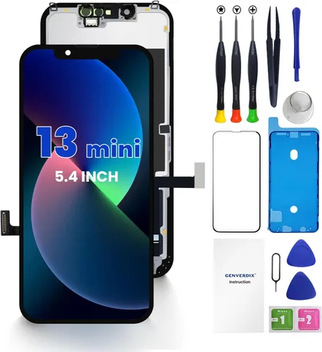 Vista 24 de para iPhone 11 Reemplazo de pantalla de 6.1", kit de reparación de pantalla LCD táctil 3D Genverdix, conjunto de montaje digitalizador