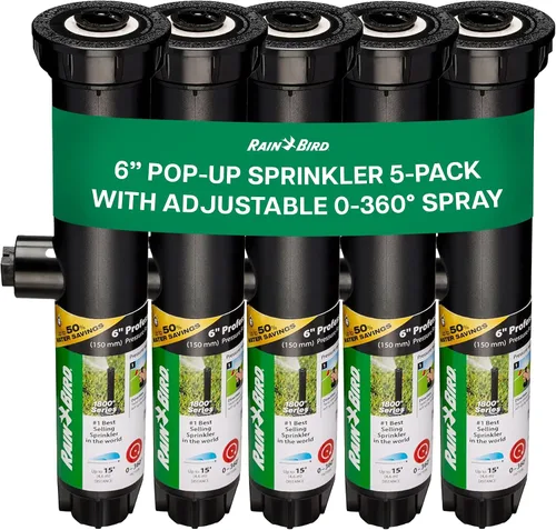 Vista 9 de Rain Bird 1804VAN 1800 Series Professional - 4 Inch Pop Up Sprinkler Head