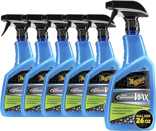 Vista 11 de Meguiar's - Cera de cerámica híbrida, cera en aerosol fácil de usar para el detalle del automóvil con la potencia protectora superior