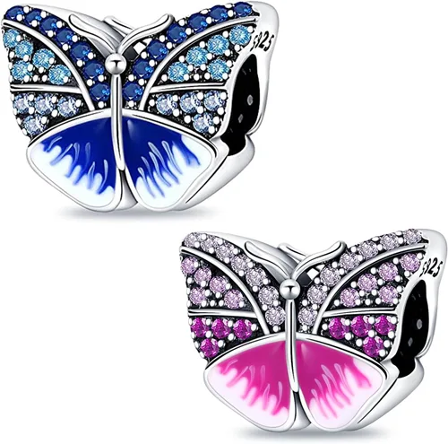 Vista 75 de LNQOBU Happy Life - Colgante para pulseras de abalorios, plata de ley 925 para mujer (con un espaciador de cuentas)