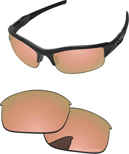 Vista 37 de Lentes de repuesto para gafas de sol Oakley Flak Jacket OO9008 2.480 in 24K dorado