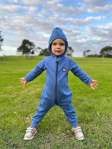 Vista 2 de Kids warm hooded Jumpsuit