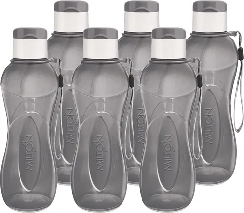 Vista 9 de MILTON Botella de agua para niños, reutilizable, a prueba de fugas, de plástico, de 12 onzas, boca ancha, botella grande para bebidas, sin BPA y sin