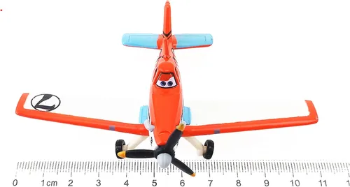 Vista 6 de Secxifeo Pixar Planes No.7 Dusty Crophopper 1:55 Metal Diecast Juguetes Educativos Aviones Modelo 1 Multicolor