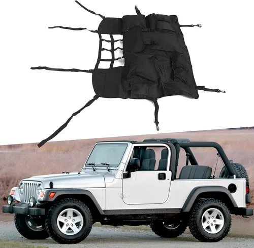 Vista 7 de Bolso multi negro del almacenamiento del asiento de coche del bolsillo, accesorio del coche del organizador del asiento trasero del automóvil