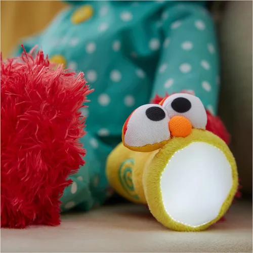 Vista 3 de GUND Sesame Street - Peluche oficial de Elmo Muppet Bedtime, juguete de peluche prémium que brilla en la oscuridad para edades de 1 año en adelante