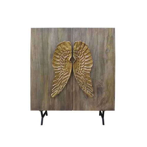 Vista 2 de Aparador DKD Home Decor Marrón Dorado Madera de mango 100 x 45 x 120 cm 100 x 50 x 120 cm