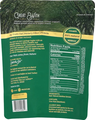 Vista 2 de AZNUT Avellanas, 16 OZ