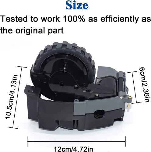 Vista 4 de ilovelife Par de módulos de rueda izquierda para iRobot Roomba Serie I&E I7 I7+ I8 I8+ I6 I6+ I4 I3 I3+ J7 E5 E6 E7 Series Aspiradora