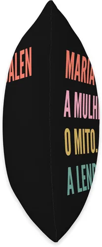 Vista 2 de Divertido diseño portugués de nombre - Maria-Magdalen Throw Pillow
