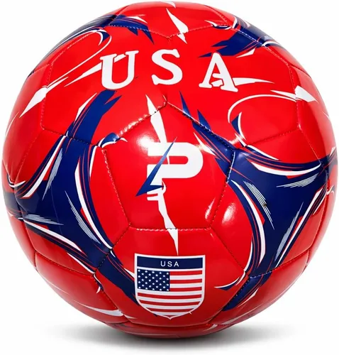 Vista 7 de Elite Edition Balón de fútbol – Tamaño 2 3 4 5 – Balón de fútbol de entrenamiento para jóvenes y adultos – Pelota de TPU duradera para exteriores