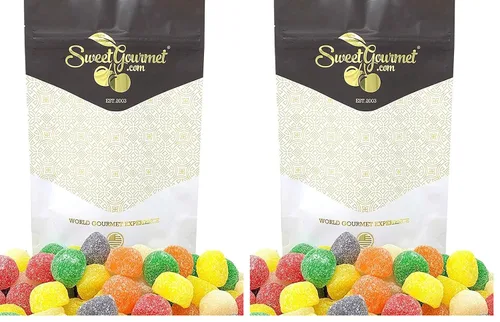 Vista 8 de SweetGourmet Jelly Giant Gum Drops Candy 1 libra