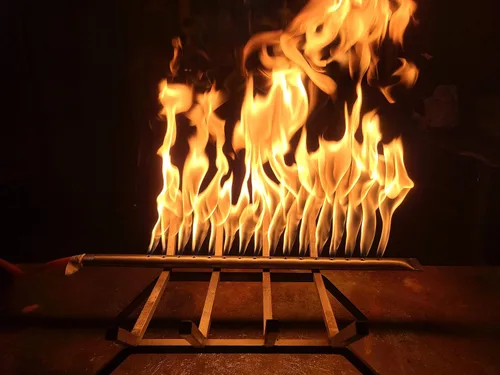 Vista 3 de Tubo de quemador de 17.5-24 pulgadas para chimenea de gas encendedor de troncos de gas (tubo de 18 pulgadas)