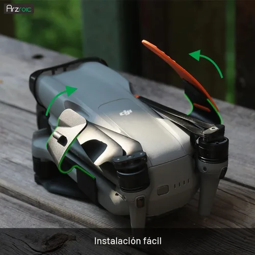 Vista 3 de Arzroic Soporte de hélice para accesorios DJI Air 3/3S, correa de protección de hélice para hélices DJI Air 3S/Air 3 Dron, estabilizador protector