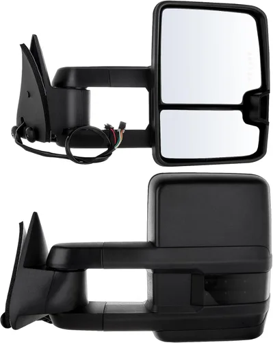 Vista 32 de ECCPP - Espejos de remolque de repuesto para Chevy Silverado 2007-2014