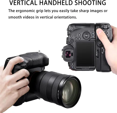 Vista 5 de BG-R10 - Agarre vertical de batería para cámara Canon EOS R5 R5C EOS R6 R6 Mark II, repuesto para Canon BG-R10 agarre de batería, alimentado por