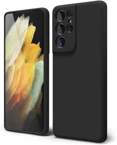 Vista 282 de oakxco Funda para teléfono Samsung Galaxy S8 de silicona líquida, delgada y fina de gel de goma suave TPU cubierta protectora simple llana