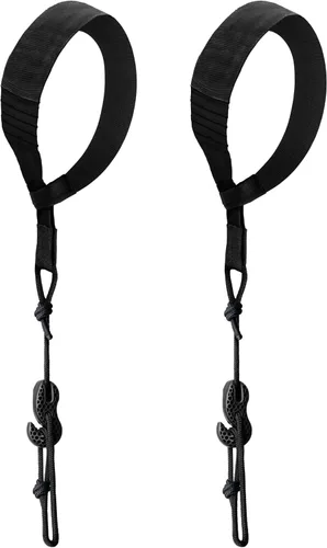 Vista 2 de LA SIESTA TreeMount Black - Juego de suspensión de árbol y poste para sillas de columpio tipo hamaca
