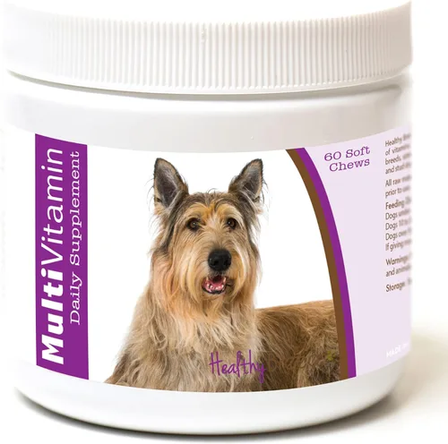 Vista 99 de Healthy Breeds Affenpinscher - Masticables blandos multivitamínicos, 60