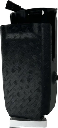 Vista 3 de Zero9 Holsters - Funda de radio portátil modelo 5007, compatible con radios XL-185, XL-200 (negro, anillos D)