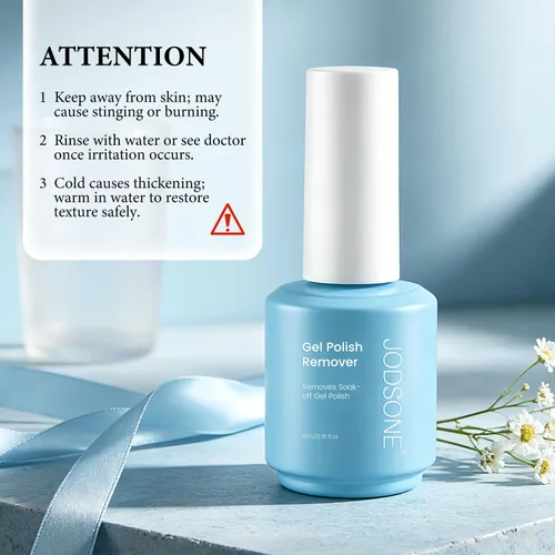 Vista 7 de JODSONE Removedor de esmalte de uñas de gel, 0.5 onzas líquidas, fórmula