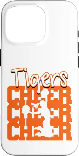 Vista 20 de Tigers Cheer Back to School Cheerleading Spirit O Case for iPhone 16