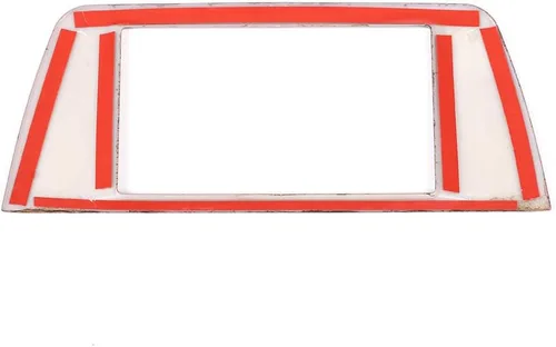 Vista 7 de YIWANG ABS cromado central panel de navegación marco cubierta de marco pegatina para BMW X1 F48 2016-2020 accesorios de coche