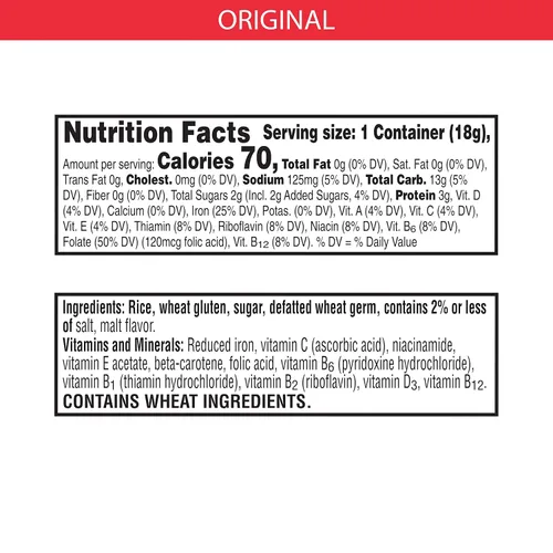 Vista 2 de Special K Cereal, original, tazones para servir individualmente de 0.63 onzas (paquete de 96)