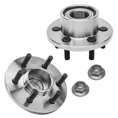 Vista 21 de Detroit Axle - 2.2L Bujes de rodamiento de rueda delanteros de 2 piezas para Honda Accord 90-97, 97 Acura CL, 2 rodamientos de ruedas y conjunto