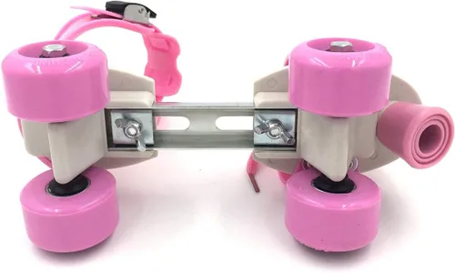Vista 4 de Zapatos de patinaje cuádruple de velocidad ajustable para niños