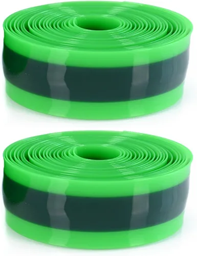 Vista 8 de Julai Revestimiento de neumáticos para bicicleta de carretera, protector plano de tubo de bicicleta compatible con 700C 27" 2 Pcs Bike Tire