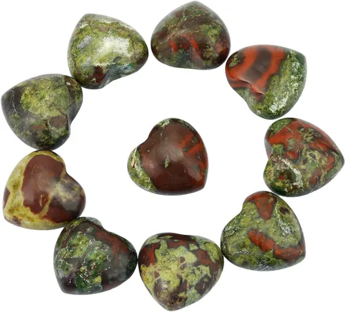 Vista 21 de mookaitedecor Cristales curativos opalita corazón amor preocupación palma piedra reiki equilibrio 0.5 pulgadas, paquete de 12, Opalita, opalita